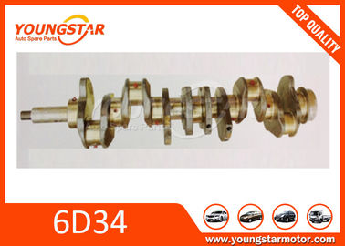 MITSUBISHI 6D34 ME300086 6D34 Diesel Engine Crankshaft For HD820 Diesel Excavator