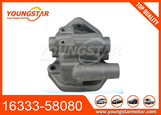 16333-58080 Aluminium Thermostat Housing Cover Water Outlet