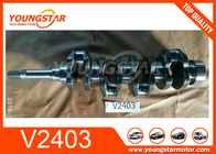 V2403 Forging Steel Engine Crankshaft 1G851-23020 For KUBOTA