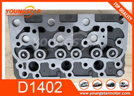 Casting Iron Kubota Cylinder Head Assy / Truck Spare Parts D1402