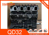 Aluminum Alloy Short Engine Cylinder Block For NISSAN QD32