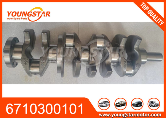 6710300201 Engine Crankshaft For Ssangyong KORANDO D20F With Gear