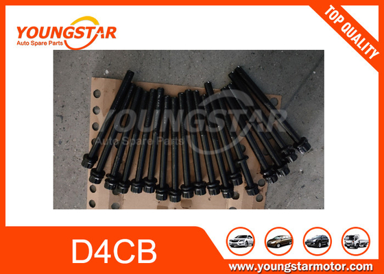 Cylinder Head Bolt Kit For Hyundai D4CB 2.5L M12 / 125 *153 18 PCS