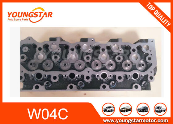 W04C  WO4CT WO4C Cylinder Head with  4  glow plug  For Hino Heavy Truck