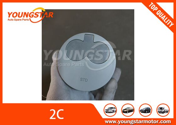 Steel Piston For Toyota 2C Engine with OEM 13101-64141 and 60000 KMS Guarantee