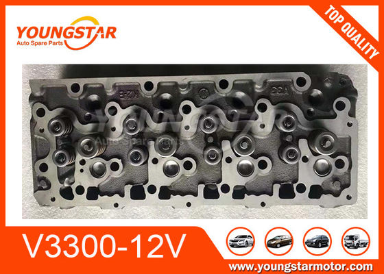 Casting Iron Material Complete Cylinder Head Assy For Kubota V3300 12V Forklift 6693482