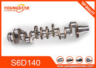 Casting Iron Engine Crankshaft Assy For Komatsu S6D140 6D140 6211-31-1010 6211311010