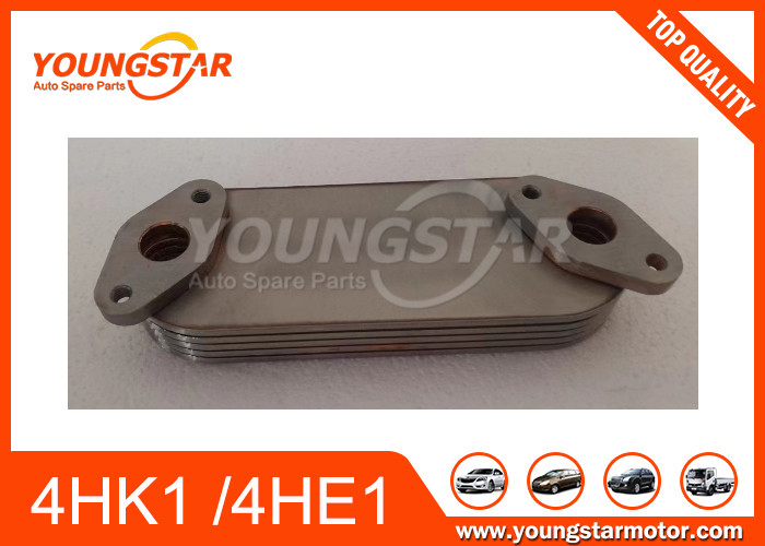 4HK1  4HE1 Oil Cooler Element For  ISUZU 8973341002 8973341000 8973341001 8-97334100-0