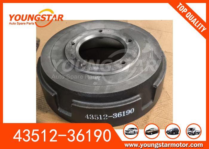 Brake Drum 43512-36190 For TOYOTA Coaster 15B with 60000 Kms Guarantee and OEM Quality