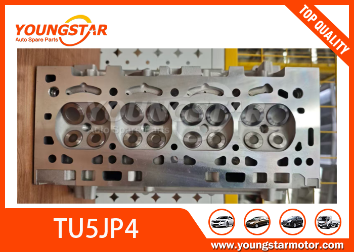 Gasoline 16V Aluminium Complete Cylinder Head Assembly for Peugeot TU5JP4 1.6 Engine