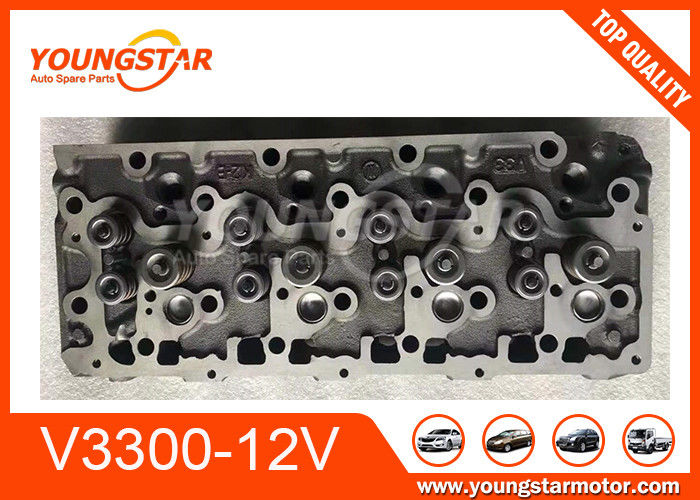 Casting Iron Material Complete Cylinder Head Assy For Kubota V3300 12V Forklift 6693482