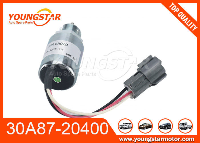 thumbnail image 2 of YEM Engine Parts Stop Solenoid 30A87-20402 For Mitsubishi L3E S3L S3L2 2 of 10