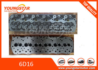 ME993502 6D16T Mitsubishi Engine Performance Cylinder Head On A Kobelco Excavator