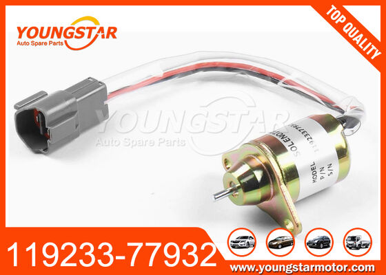 Stop Solenoid 119233-77932 for Yanmar 2TNV70 3TNM72  3TNV74F