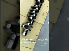 SK350-8 Excavator Parts HINO J08E J08C Alloy Steel Crankshaft 13411-2241