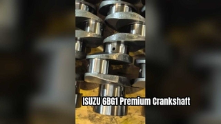 ISUZU 6BG1 Crankshaft 1123104480 High Strength Steel