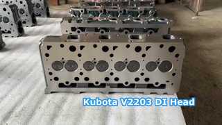 Kubota V2203 DI Cylinder Head Replacement