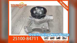 Hyundai D6AC D6CB Water Pump 25100-84711